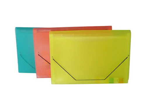 A4/FC 7 Pockets Printing Expanding File (E1501A)