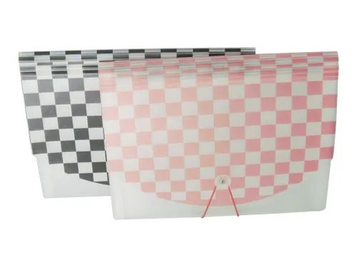Expanding File with Printing Flower Logo (E1523)