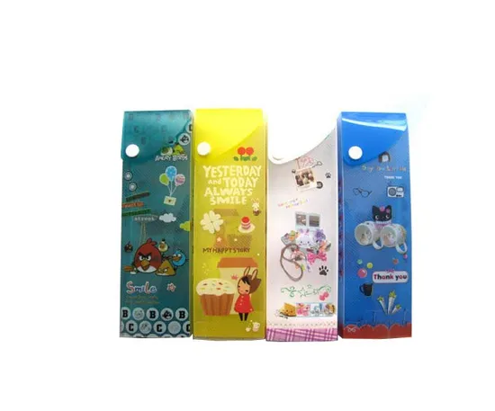 Double Button Pencil Case (P9021)