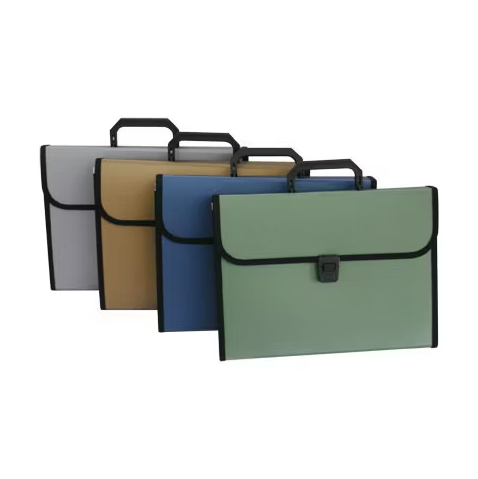 Oasis Expanding File with Button and Handle