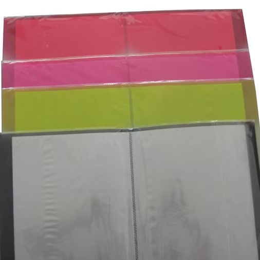 File Folder - Clear Book in Bright Color (F2109-1)