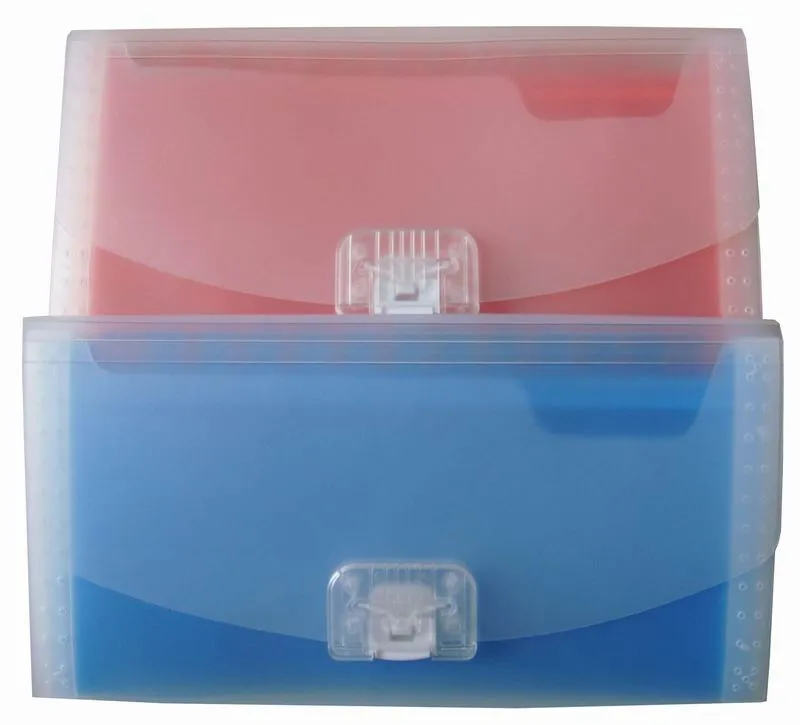 Colorful Transparent Expanding File 13 Pockets (E-A017)