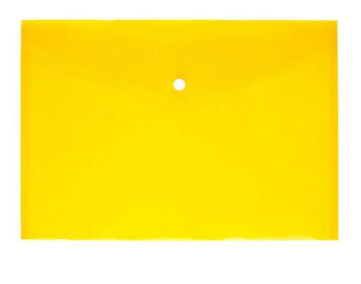 Custom Logo A4 Envelope File Folder with Snap Button