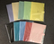 Colorful 5-Pocket Expanding File with Button