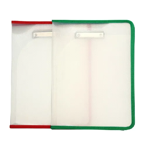 PVC Plastic Stationery Bag/Document Bag (V7102)