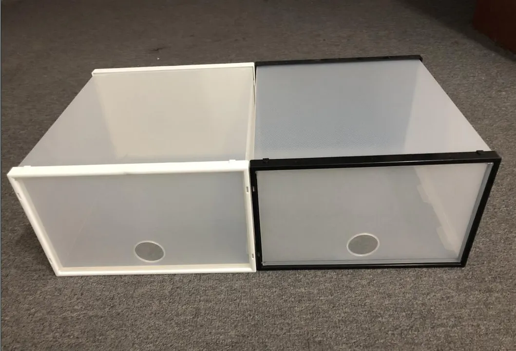 Transparent Plastic Shoe Box Storage for Wholesale